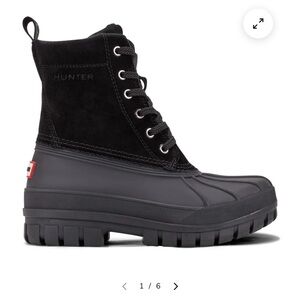 Hunter Women’s Sussex Black Duck Boots